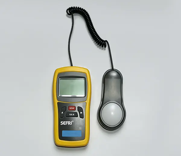 Appareil de mesure de l'éclairement